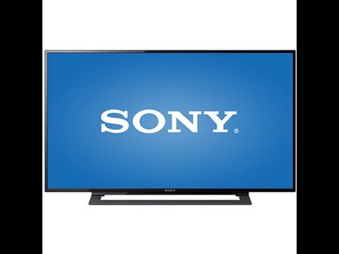 Sony Bravia KDL32R300B 32" 720p HDTV Unboxing