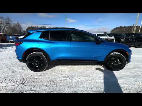 2025 Chevrolet Equinox EV 4dr RS in Blue for sale at Boyer Chevrolet Buick GMC Bancroft in Bancroft, ON
