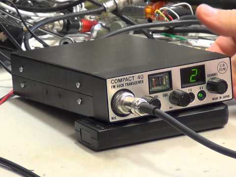 Compact 40, UK (CB 27/81) CB radio (Mobile) - On The Air Test