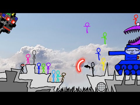 The Stick Figures vs The Cliff