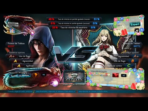 23_2 Jin (raidenlord89) vs (Lima) Lili rochefort - Tekken 7 ( Anakin x24 )  Online sin Grafica