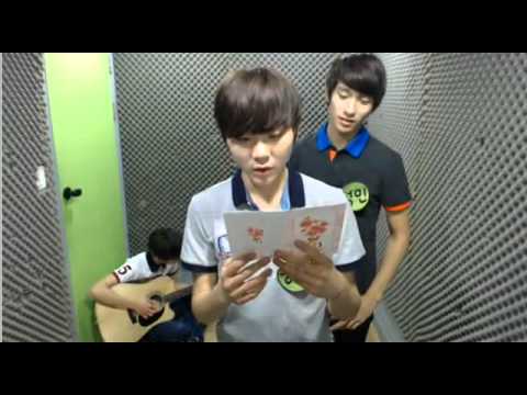 130508 SEVENTEEN TV SEASON 2 Read letter to mom and dad