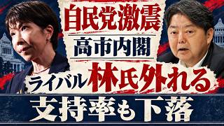 自民党激震！高市内閣からライバル林氏はずれる！参院のドンもクビにして「党内抗争」の号砲が鳴った！元博報堂作家本間龍さんと一月万冊