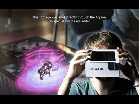 Bring Board Games to Life in Mind Blowing 3D - Aryzon's AR Headset