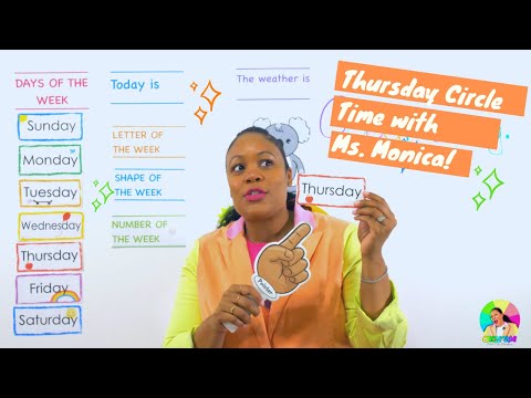 Thursday 7/2/20 - Preschool Circle Time - Learn at Home