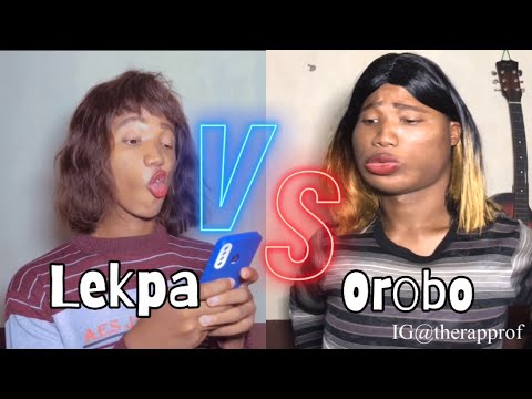 OROBO VS LEKPA.RAP BATTLE. BRUTAL BARZ(plus size vs Slim)
