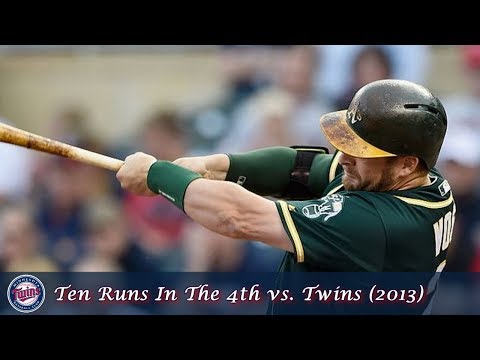 Oakland A's Offensive Outbursts Episode 4 - Ten Runs In The 4th vs. Twins (2013)