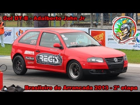 Gol turbo DT-B - Adalberto Jahn Jr - 2ª etapa Brasileiro de Arrancada 2013