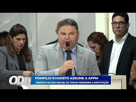 Prefeito de São Miguel do tapuio assume presidência da APPM 05 01 2026