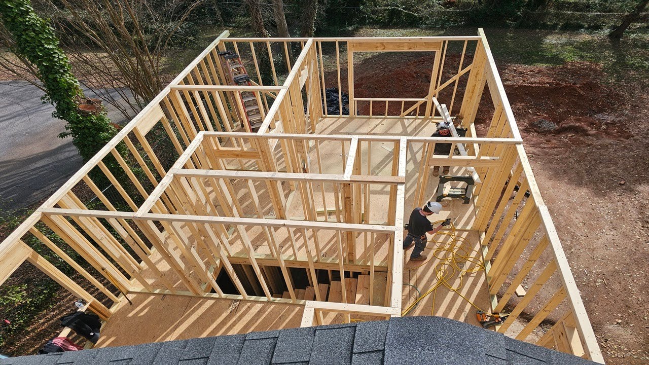 Second Floor Layout : Large 2 Story Addition