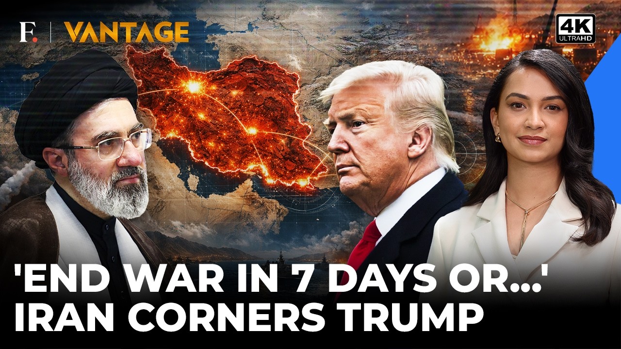 'Accept Deal Or Else...': Iran Stuns Trump With 7-Day Plan to End War, Reopen Hormuz | Vantage | 4K