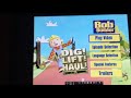Bob The Builder Dig Left Haul 2004 DVD Menu Walkthrough