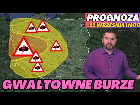 Severe thunderstorms in the west. Supercell thunderstorms. Strong winds and hail. Tornadoes possi...