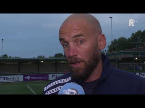 Mitchell van der Gaag na afloop van Heinenoord - Excelsior