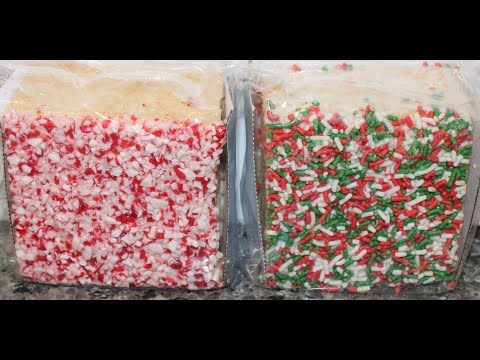 The Crispery Marshmallow Rice Treats: Peppermint Twist & Christmas Sprinkles Review