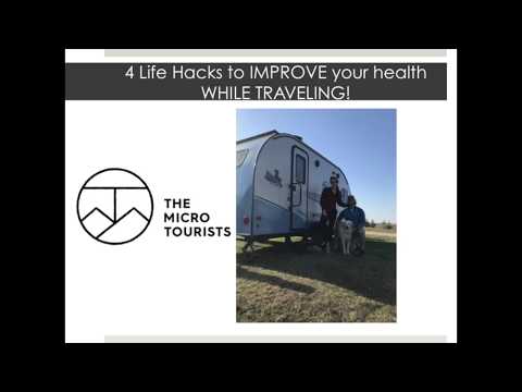 4 Life Hacks to Improve your Health While Traveling