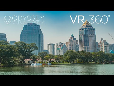 Lumphini Park Virtual Tour VR 360° Travel Experience Bangkok บางกอก Thailand ประเทศไทย สวนลุมพินี