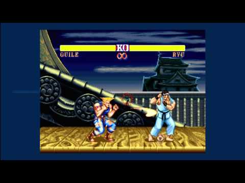 Street Fighter II: Hyper Fighting My Favorite combo with Guile....