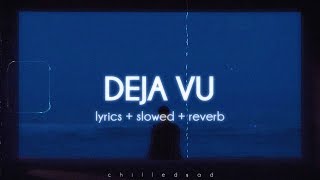 Download lagu Olivia Rodrigo - deja vu (lyrics // slowed   reverb) mp3