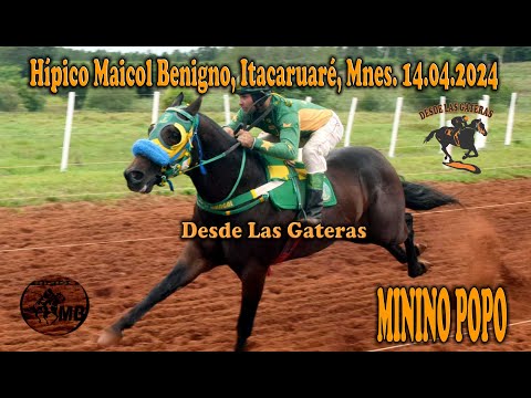 MININO POPO - HIPICO MAICOL BENIGNO, ITACARUARE, MISIONES. 14.04.2024