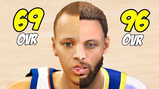 Scoring With Steph Curry In Every NBA 2K