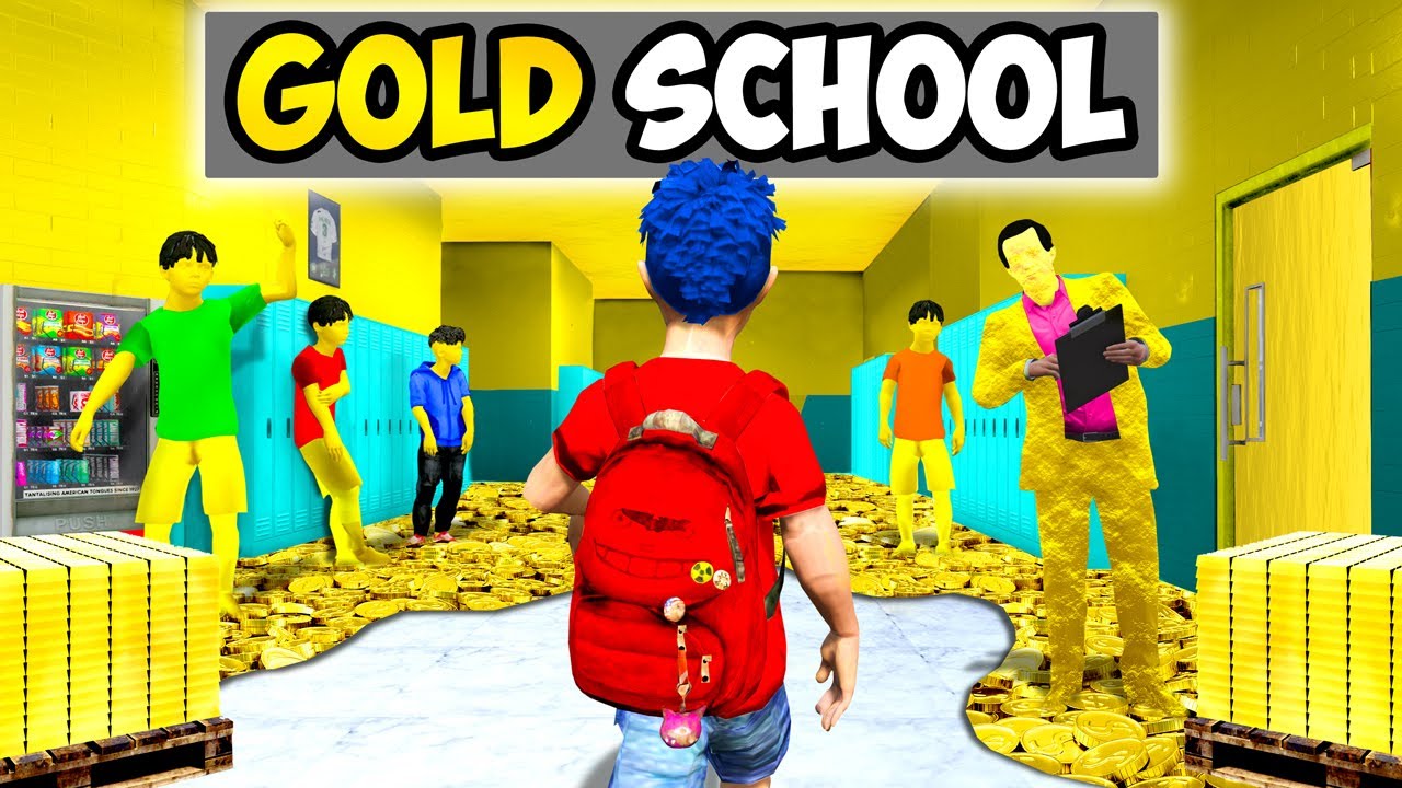 Joining GOLD SCHOOL in GTA 5!