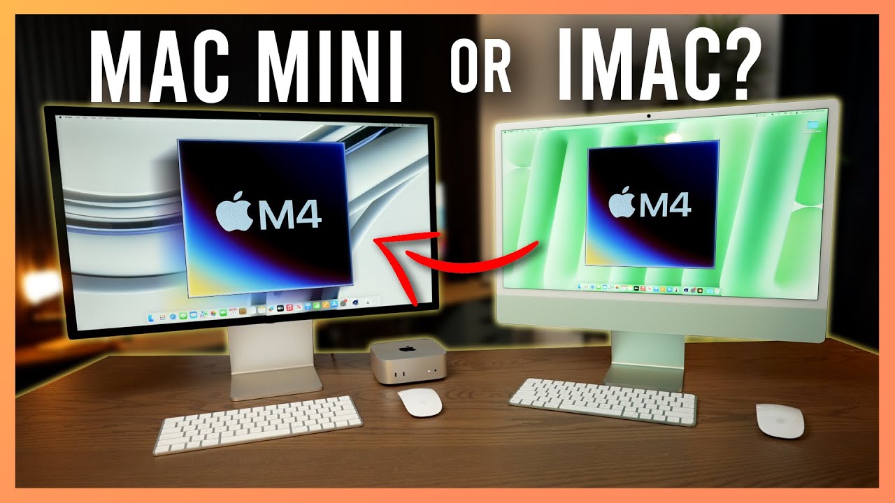 M4 iMac or M4 Mac mini? NOT an easy choice....