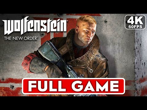 WOLFENSTEIN THE NEW ORDER Gameplay Walkthrough Part 1 FULL GAME [4K 60FPS PC ULTRA] - No Commentary