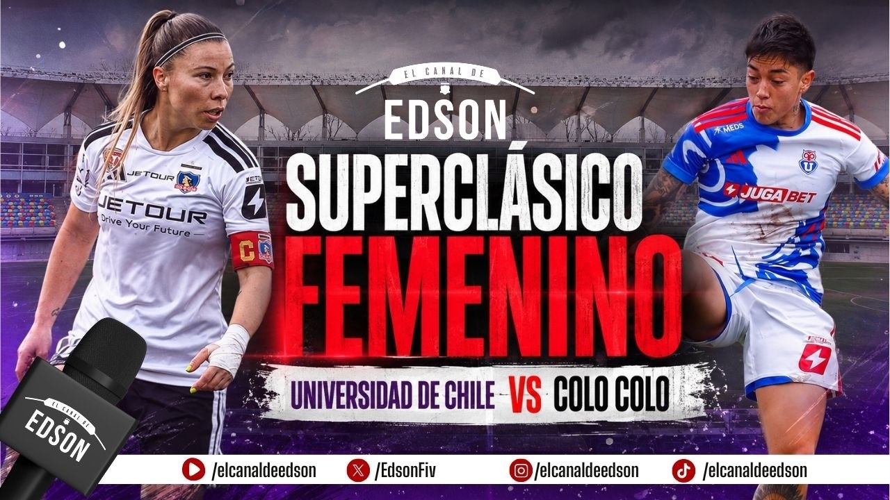 ⚪⚫ TRANSMISIÓN EN VIVO | UNIVERSIDAD DE CHILE VS COLO COLO | SUPERCLÁSICO FEMENINO ⚪⚫