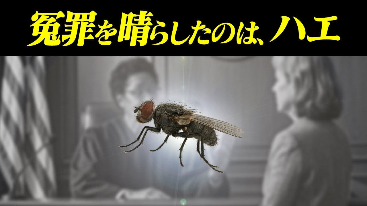 ハエで無罪になった容疑者。法昆虫学の世界。