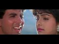 Wada Raha Sanam 90s Love Song Khiladi 1992 Abhijeet Alka Yagnik Akshay Full HD