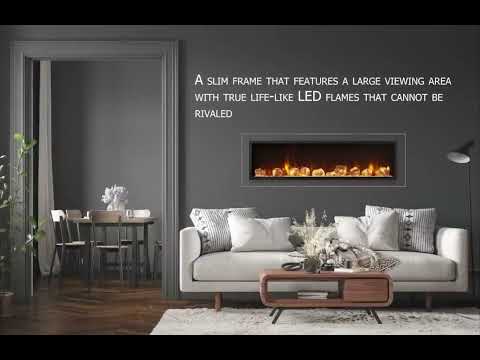 Amantii Symmetry Electric Fireplace - 60"