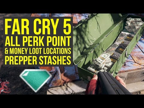 Far Cry 5 Tips and Tricks ALL PREPPER STASH LOCATIONS for Perk Points (FarCry5 tips - Farcry 5 tips) Video