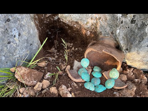 Kaya Kasası İçindeki Define Küpünü Çıkardım !!!