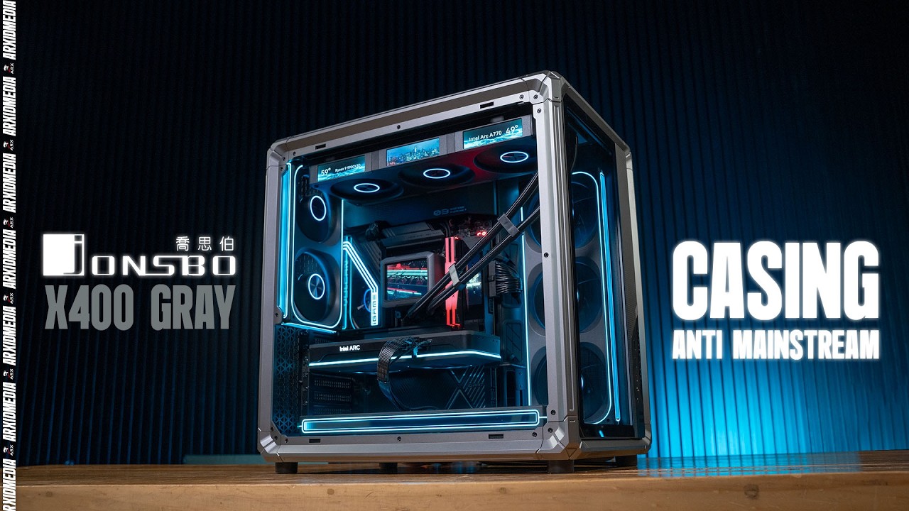 Jonsbo X400: Beda Dari Yang Lain! Skeleton Case Dari Jonsbo!