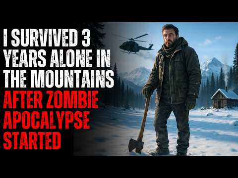 I Survived 3 Years Alone in the Mountains After the Zombie Apocalypse, Then a Helicopter Fell