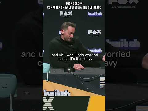 Wolfenstein Old Blood - How The Partisan Was Made With Tex Perkins #shorts #wolfenstein #mickgordon