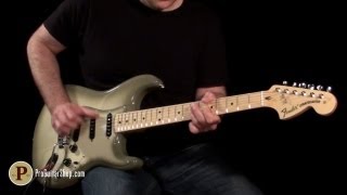 Video thumbnail for Fender FSR Antigua Stratocaster by ProGuitarShopDemos