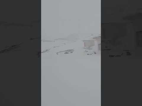 Intensa Nevazón en Coquimbo sector La Laguna interior de Vicuña