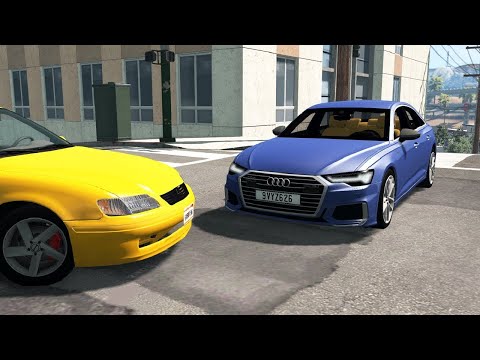 Overtaking & Traffic Car Crashes! - BeamNG DRIVE | BeamNG accidents