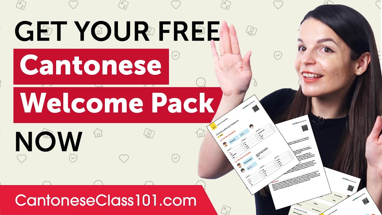 Get Your FREE PDF Lessons for Cantonese Beginners