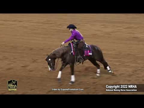 BringNThaHeat - 2022 NRHA Level 4 Futurity Finals - Ridden by Abby Lengel - scoring a 226.5!