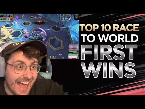 Top 10 Craziest Wins in WoW Race to World First!