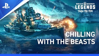 World of Warships Legends - Trailer de l'événement "Prenez l'air avec les monstres" | PS4