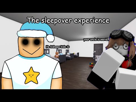 Roblox | The Sleepover Experience 😴👻 | Full Gameplay