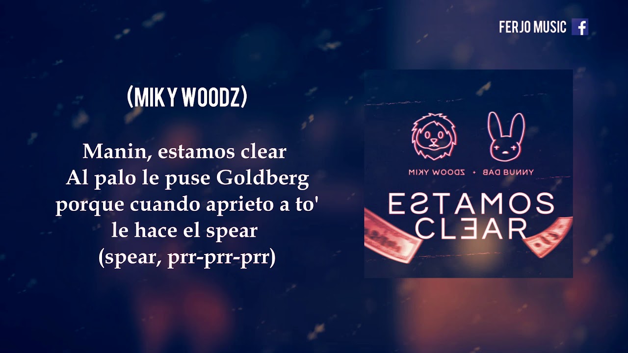 Estamos Clear Feat Bad Bunny Descarga Gratuita De Mp3 Estamos Clear Feat Bad Bunny A 320kbps estamos clear feat bad bunny descarga