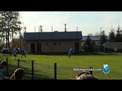 Błękitni Grzęska - Granica Stubno bramka samobójcza na 1 do 0  (2 do 1)  03.05.2015