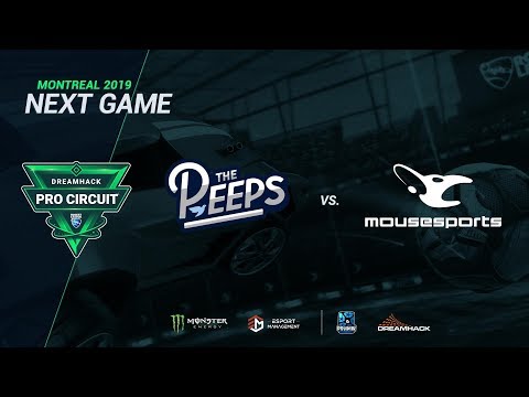 The Peeps vs mousesports | Viertelfinale | Rocket League DreamHack Pro Circuit: Montreal 2019