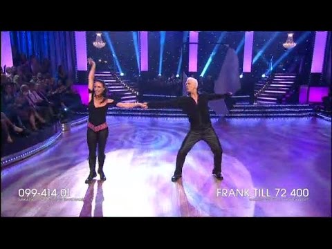Frank Andersson och Charlotte Sinclair - showdans - Let’s Dance (TV4)