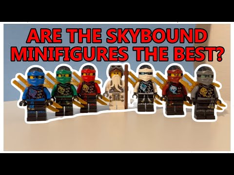 ARE THE SKYBOUND SUITS THE BEST ONES? | Lego Ninjago Skybound Minifigures Review!